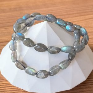 Labradorite Nuggets Bracelet 7.8mm
