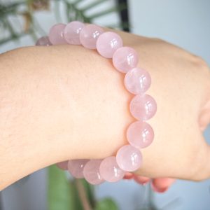 Rose Quartz 10.3mm Bracelet