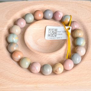 HQ Polychrome Alashan Agate Bracelet 10mm