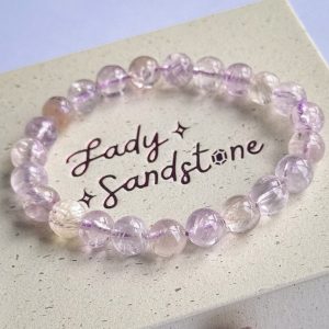 HQ Icy Kunzite 8.2mm Bracelet