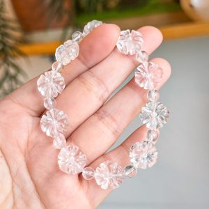 Flower Mix Clear Quartz 13.8mm