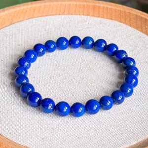 HQ Lapis Lazuli Abacus Bracelet 8.3mm