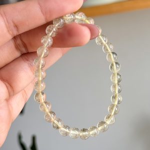 Libyan Desert Glass Bracelet 6.5mm